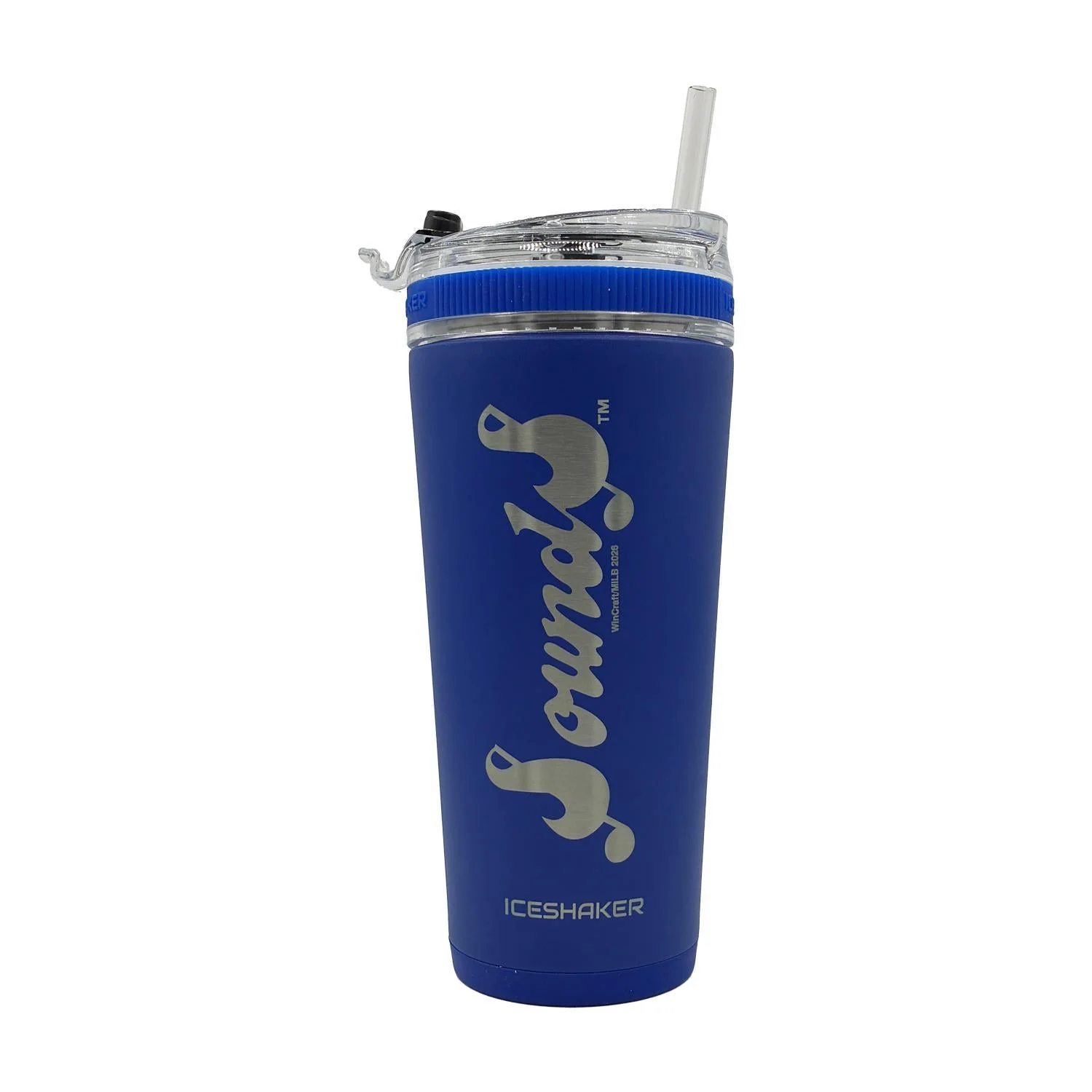 Nashville Sounds Wincraft 26oz Royal Throwback Flex Shaker - Image 2