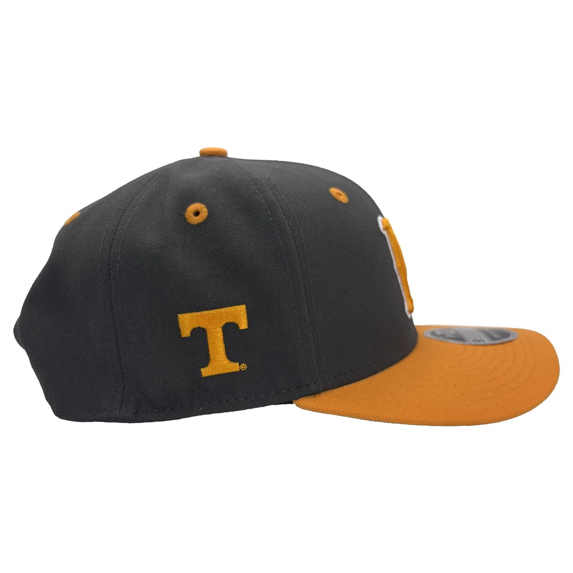 Nashville Sounds x Tennessee Vols New Era 9SEVENTY Grey Orange Adjustable Hat - Image 2
