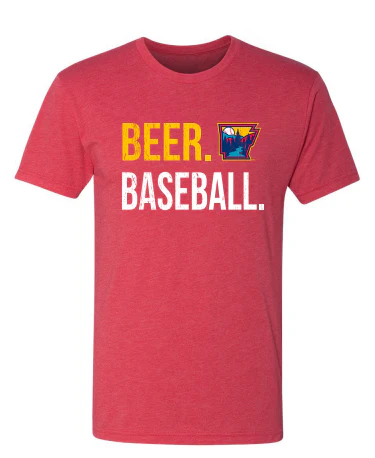 Naturals Beer. Baseball Tee - Image 2