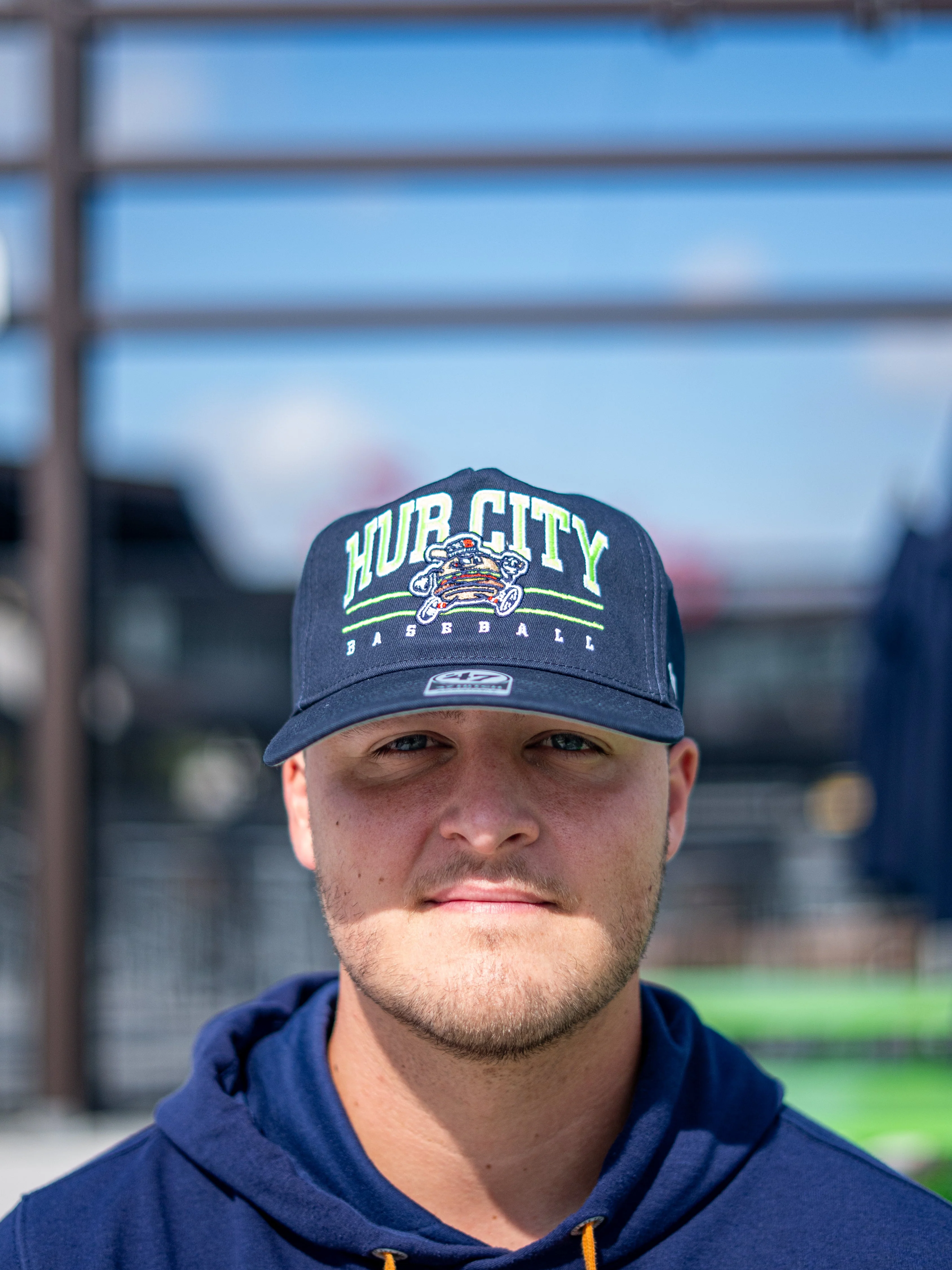 Navy 47 Hitch Retro Hat - Image 2