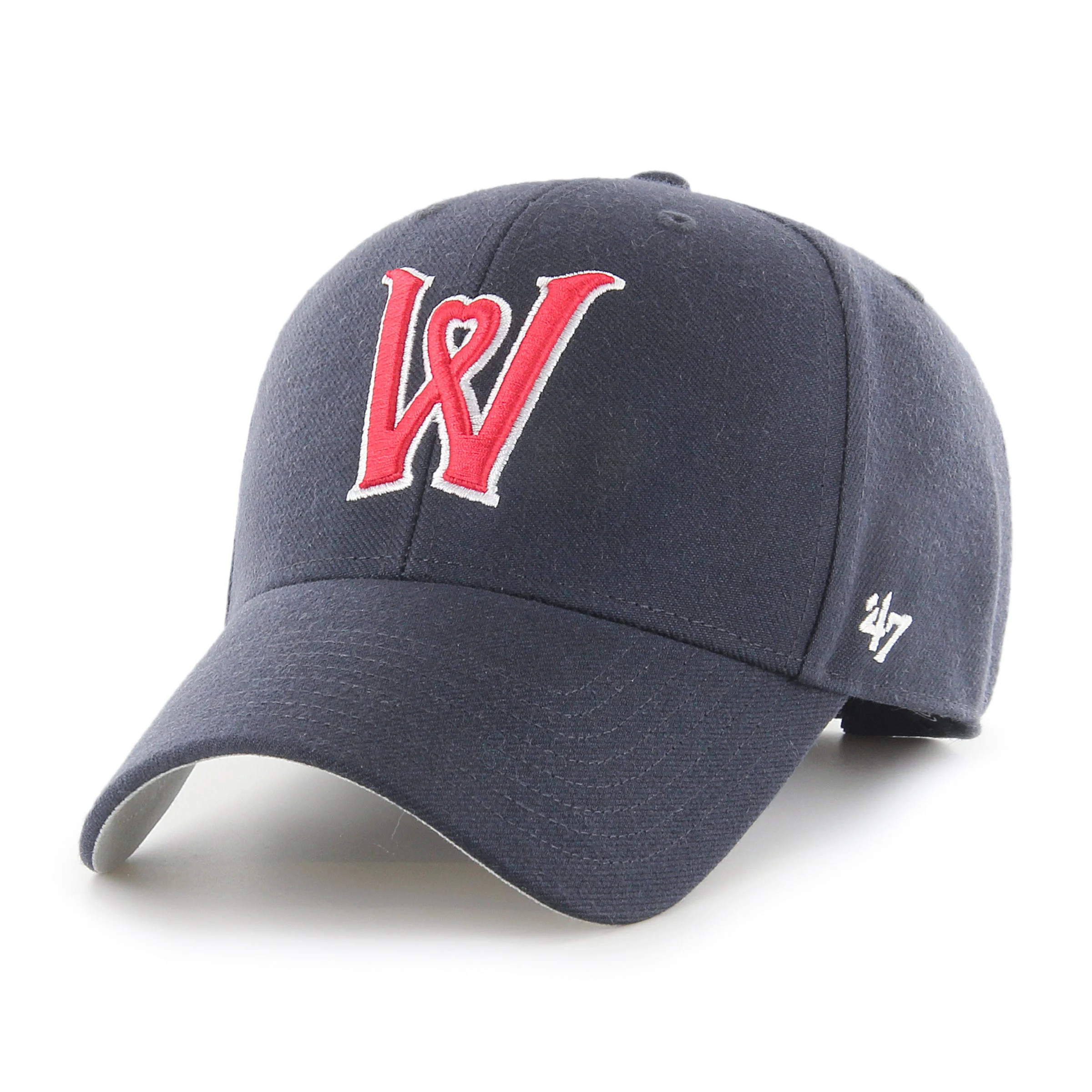 Worcester Red Sox 47 Brand Navy Infant Heart W MVP