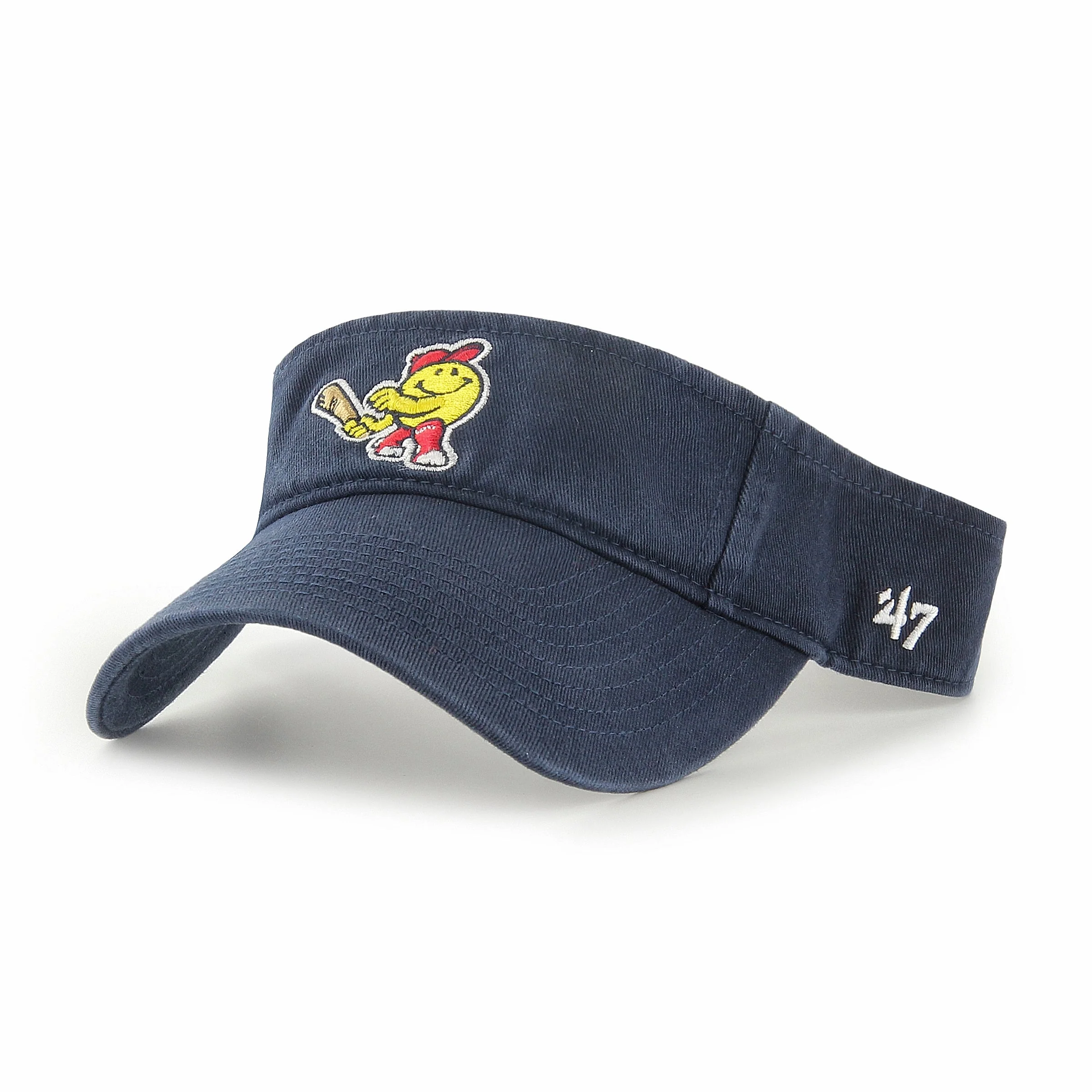 Worcester Red Sox 47 Brand Navy Smiley VISOR