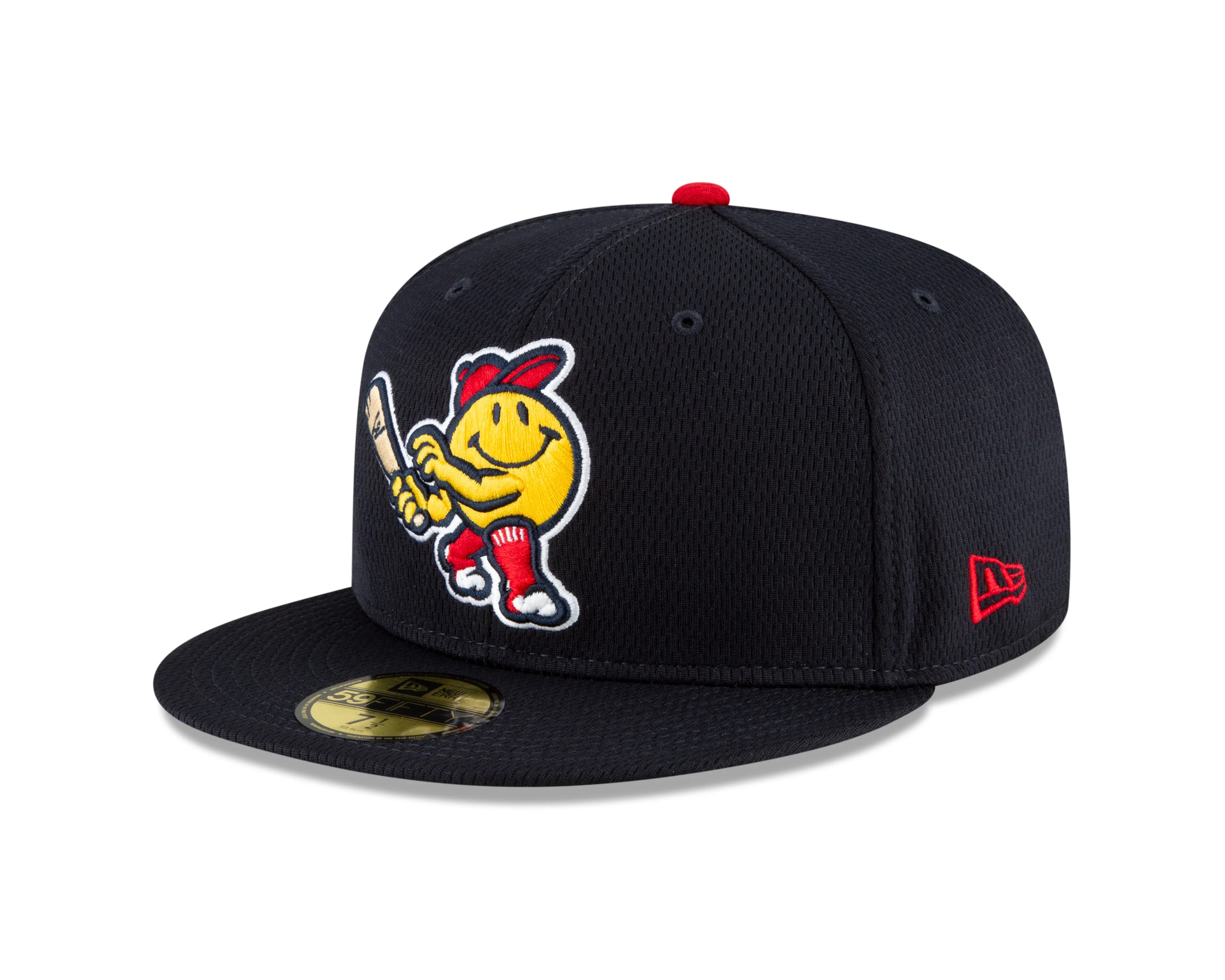 Worcester Red Sox New Era Navy Smiley Diamond Batting Practice 59FIFTY Hat
