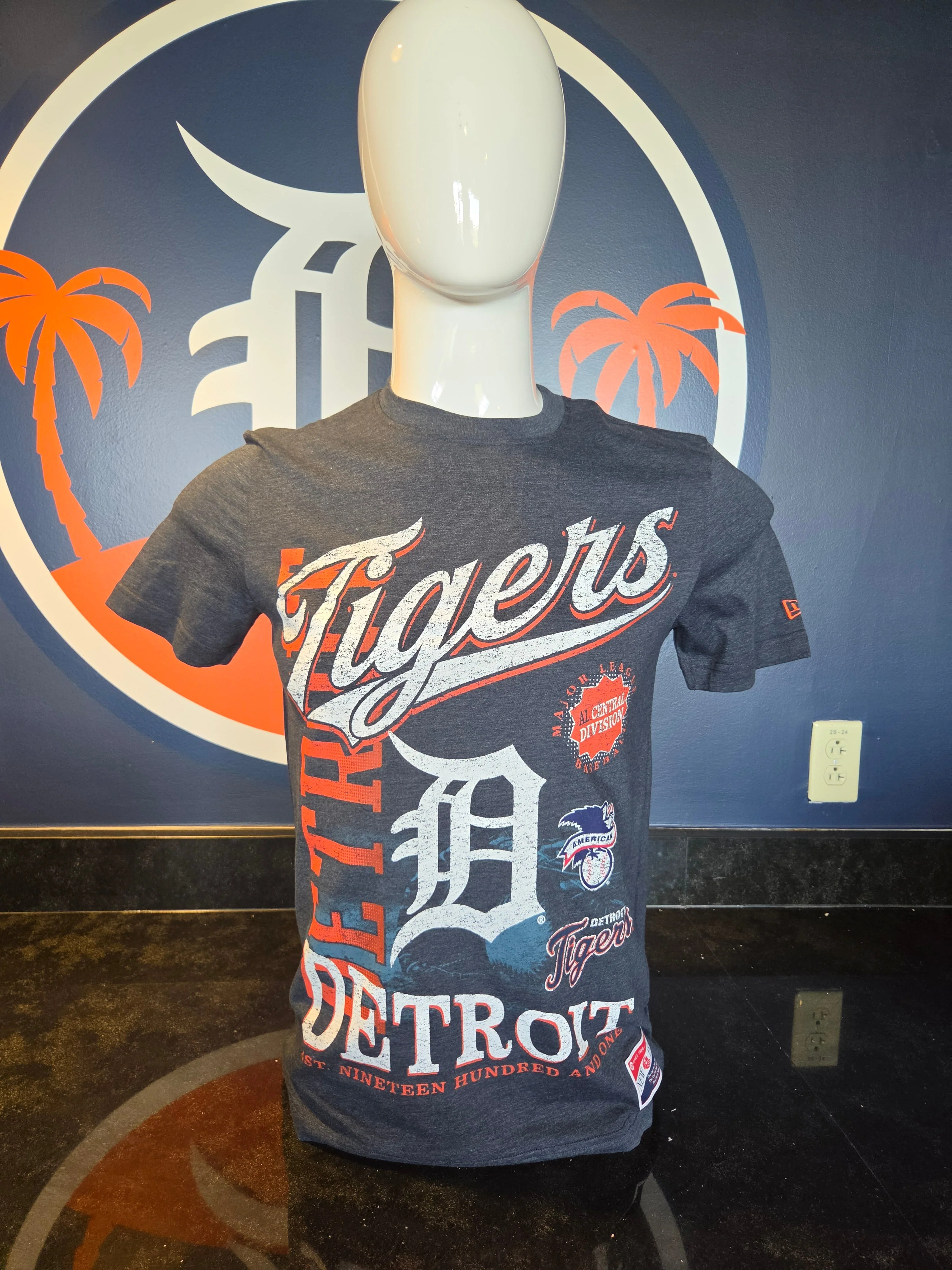 NE Detroit Grey Tee