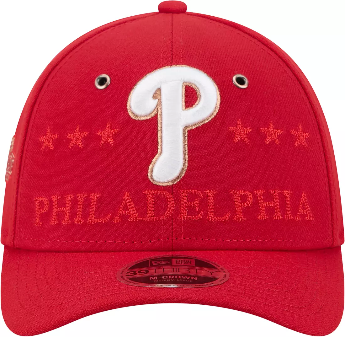 New Era 39Thirty M-Crown Philadelphia Phillies 2026 All-Star Game Stretch Fit Hat - Image 3