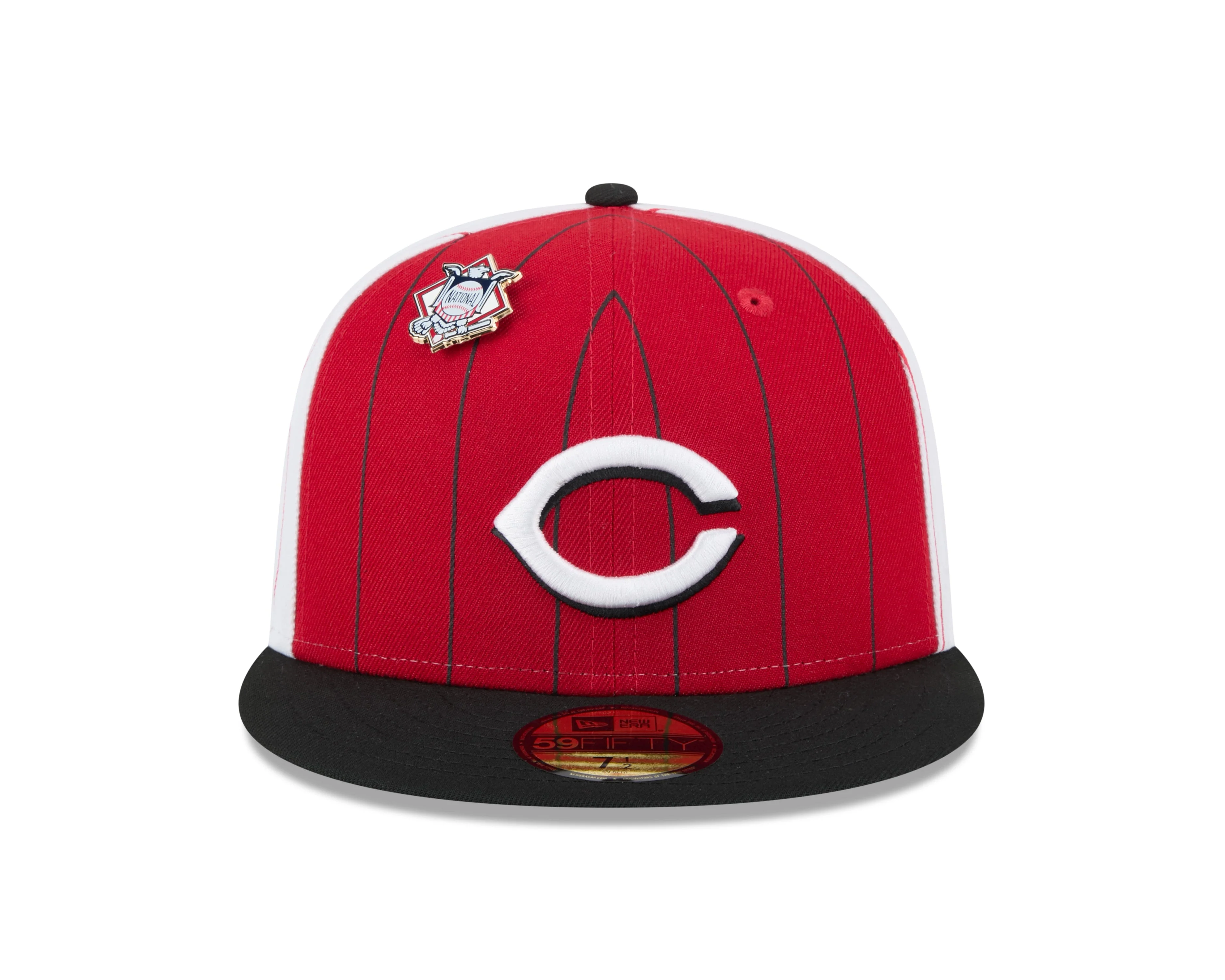 New Era 5950 Reds Pinstripe - Image 3