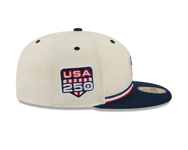 New Era 59Fifty 2026 Youth Reading Fightin Phils Stars and Stripes High Profile Fitted Hat - Image 2