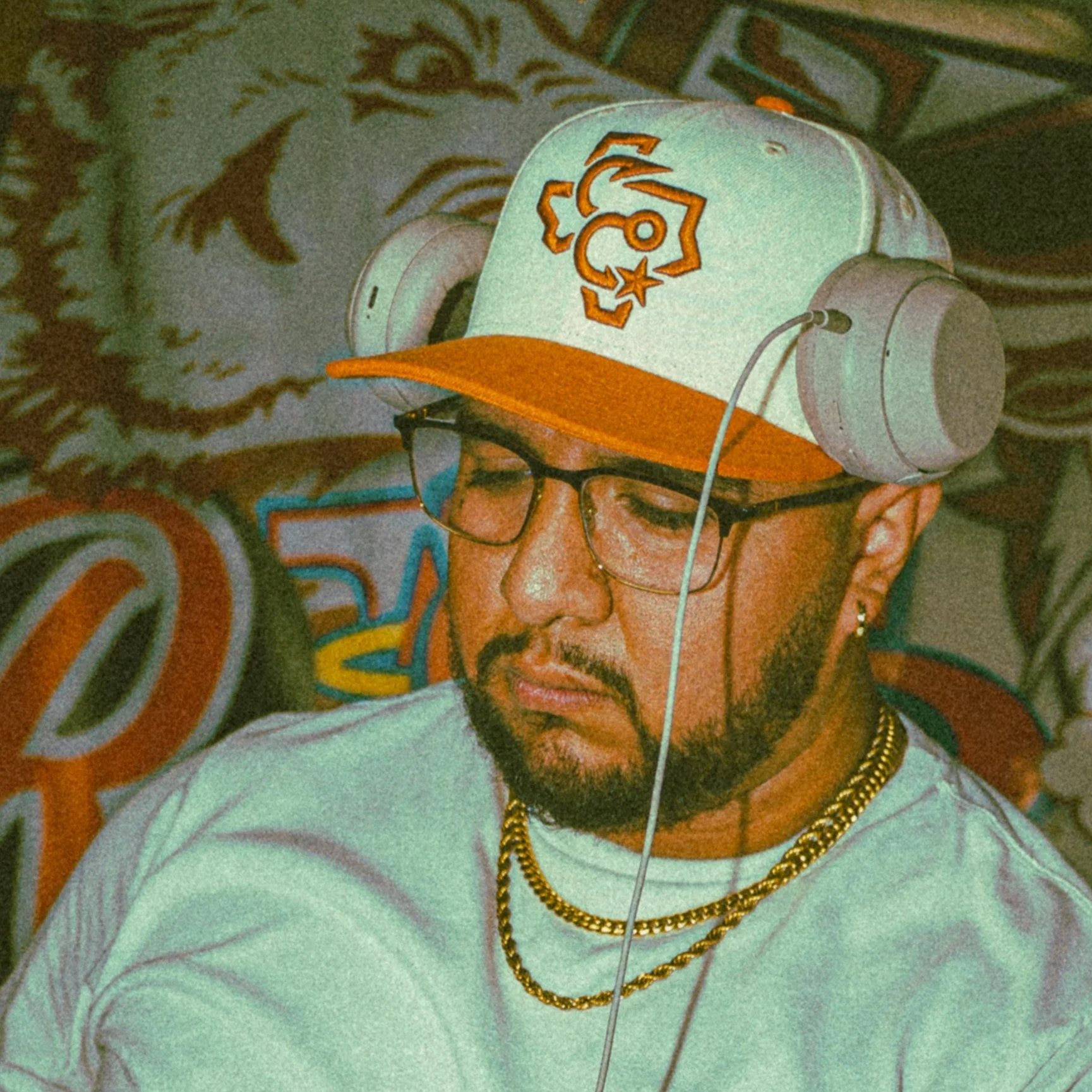 Corpus Christi Hooks New Era - 59fifty Fitted - Fashion Collection - Orange / Cream Road Cap - Image 4