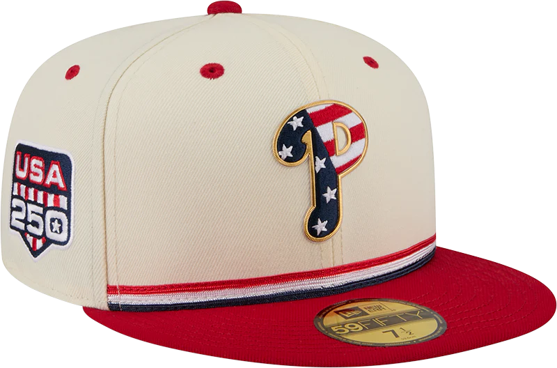 New Era 59Fifty Philadelphia Phillies 2026 Stars and Stripes Fitted Hat