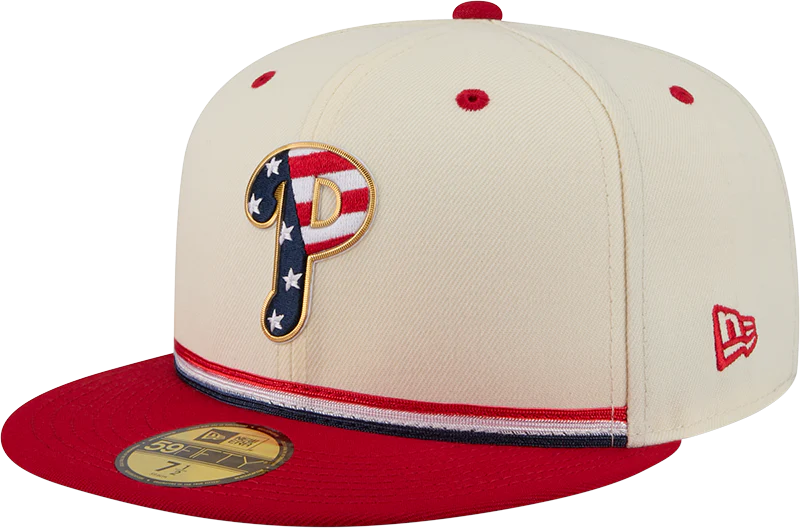 New Era 59Fifty Philadelphia Phillies 2026 Stars and Stripes Fitted Hat - Image 3