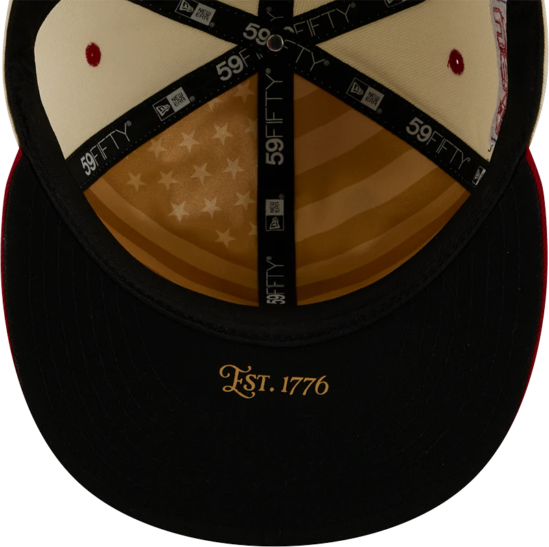 New Era 59Fifty Philadelphia Phillies 2026 Stars and Stripes Fitted Hat - Image 6