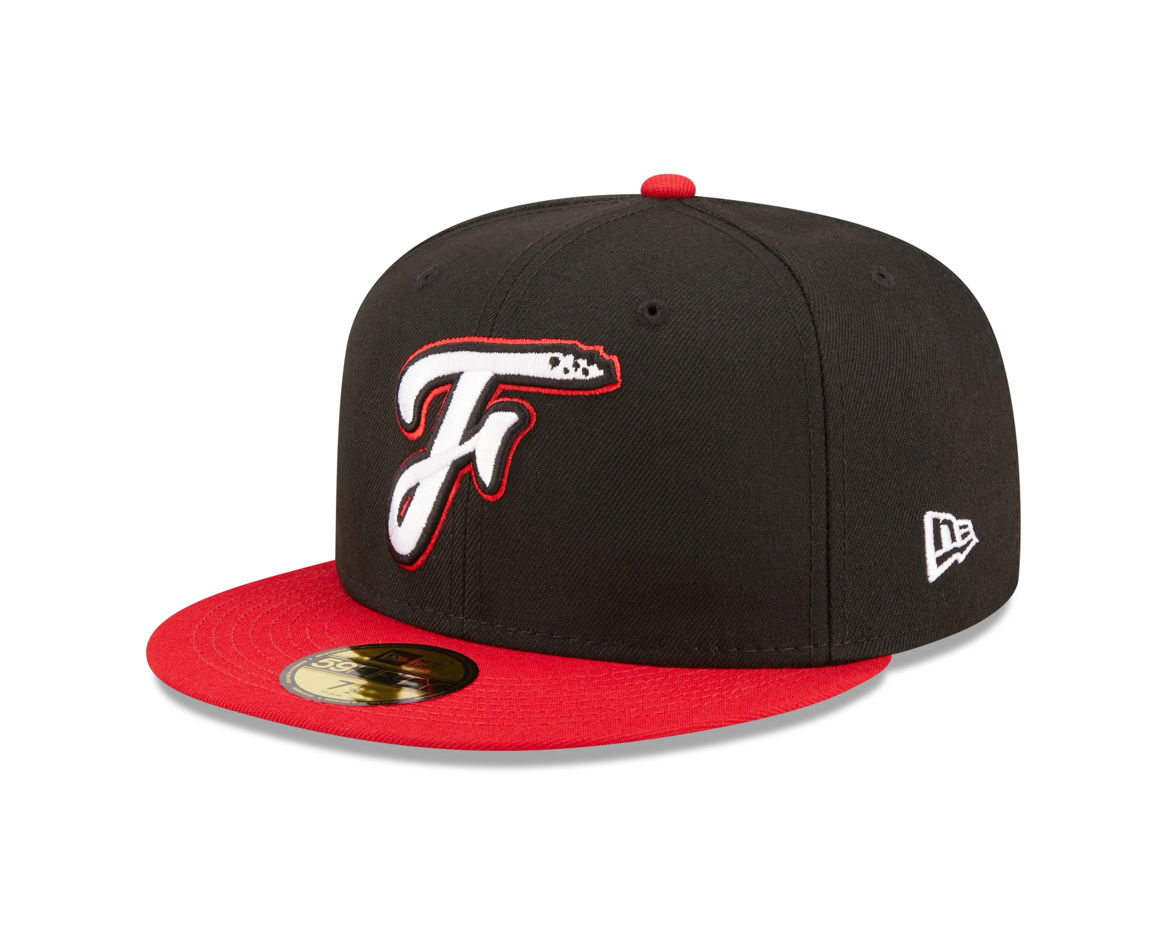 Fayetteville Woodpeckers New Era 59Fifty Authentic Road Fitted Cap