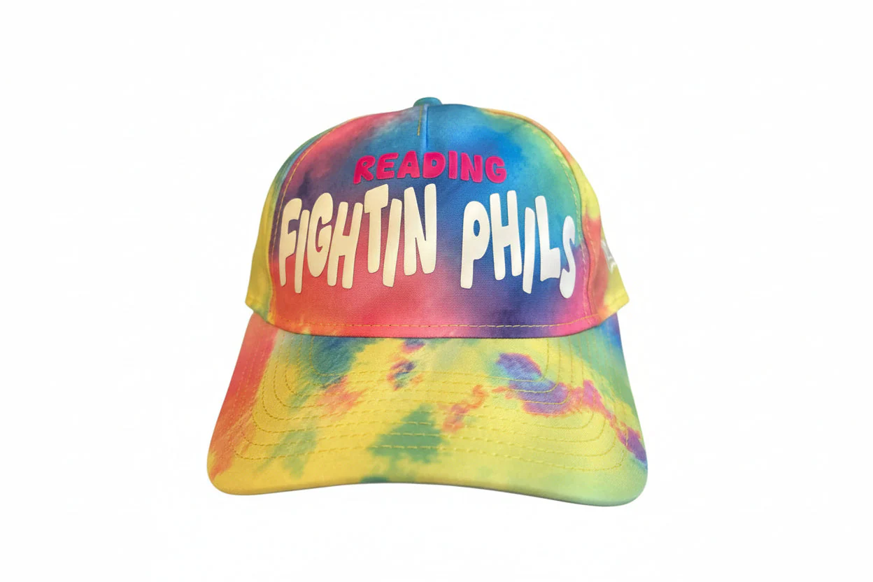 New Era 9Forty M-Crown Youth Fightin Phils Tie Dye Adjustable Hat