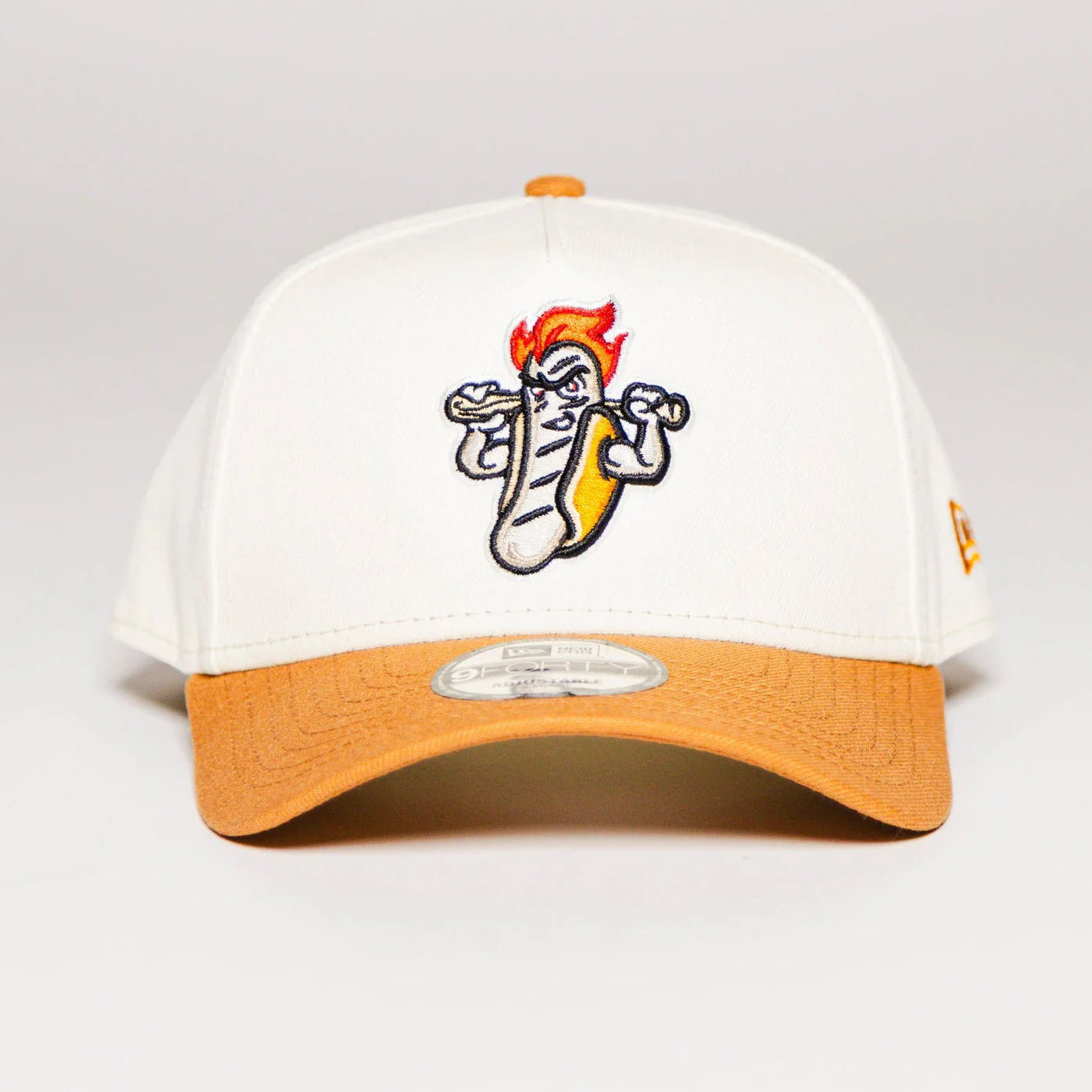 New Era 9FORTY White Hots Bronze A-Frame