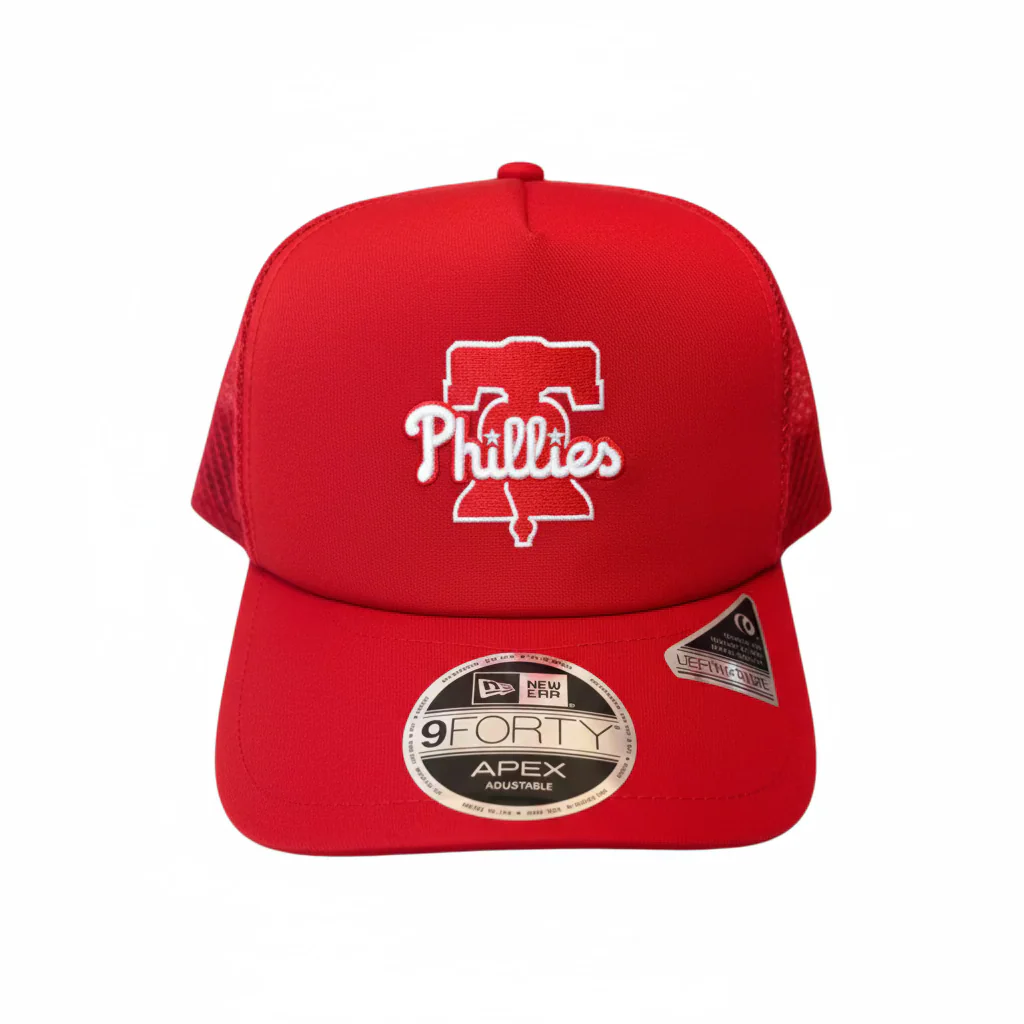 New Era 9Forty APEX Philadelphia Phillies Bell Red Snapback Hat