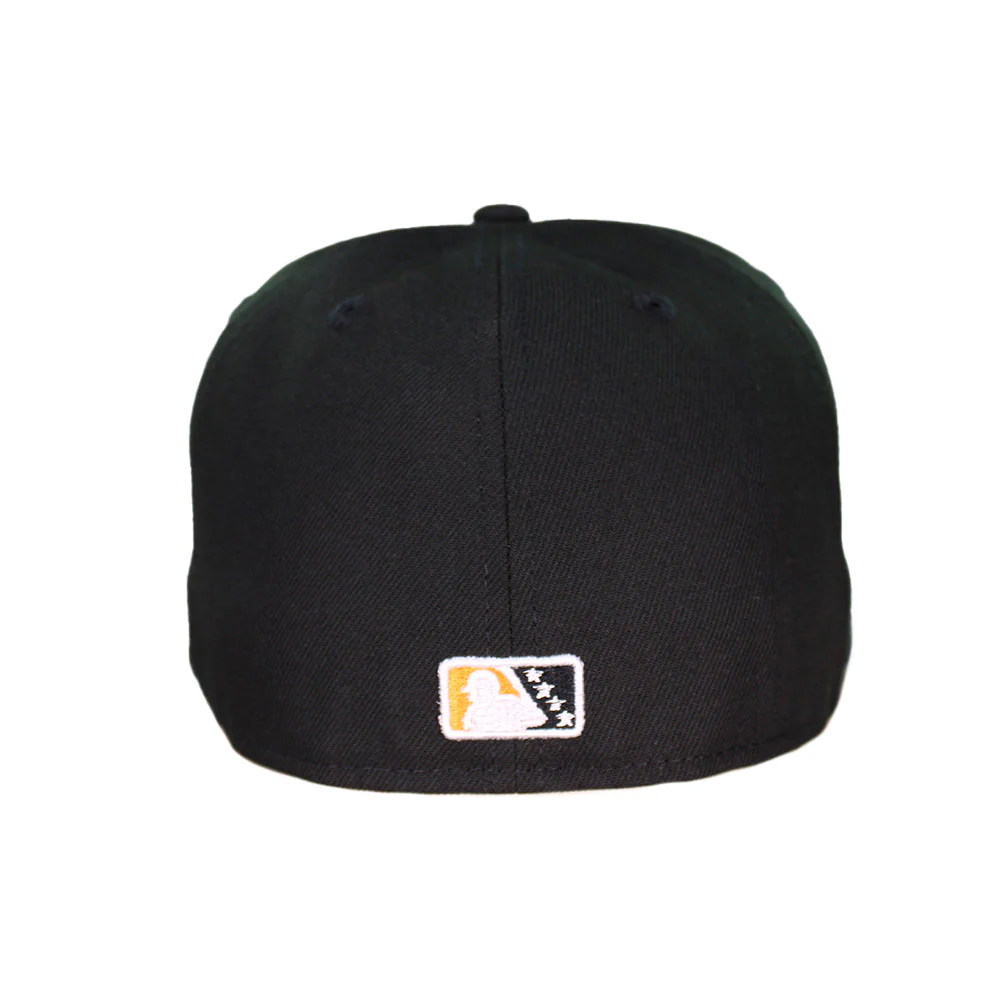 New Era ALT1 Fighter Pilot Black/Black 59FIFTY Fitted Hat - Image 3