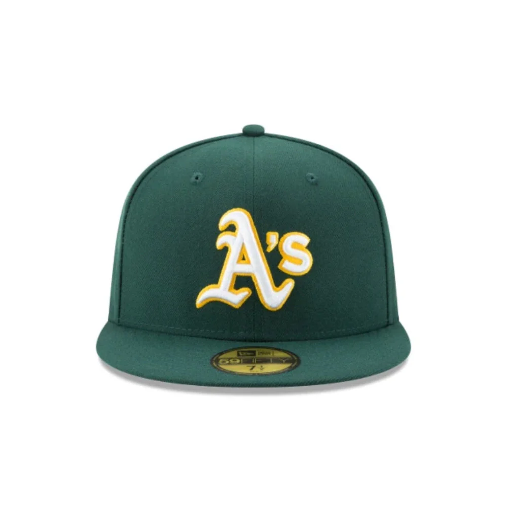 New Era Athletics Authentic Collection On-Field Green 59FIFTY Fitted Hat - Image 2