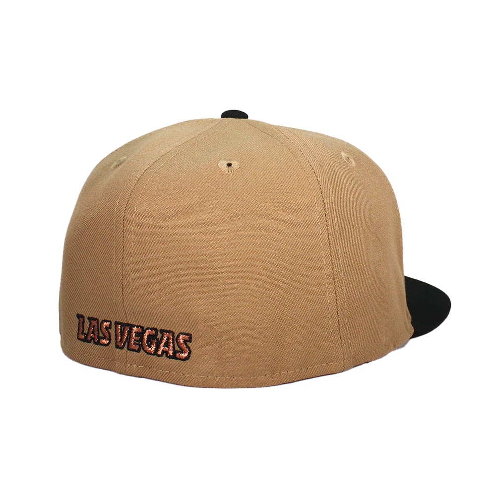 New Era Aviators Khaki/Black 59FIFTY Fitted Hat - Image 3