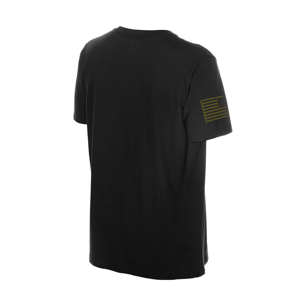 New Era Black Short Sleeve Armed Forces Day Tee - Image 2
