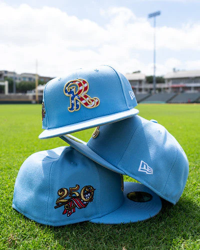 New Era Fourth of July 59FIFTY Sky Fitted Hat - Image 2