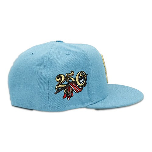 New Era Fourth of July 59FIFTY Sky Fitted Hat - Image 3
