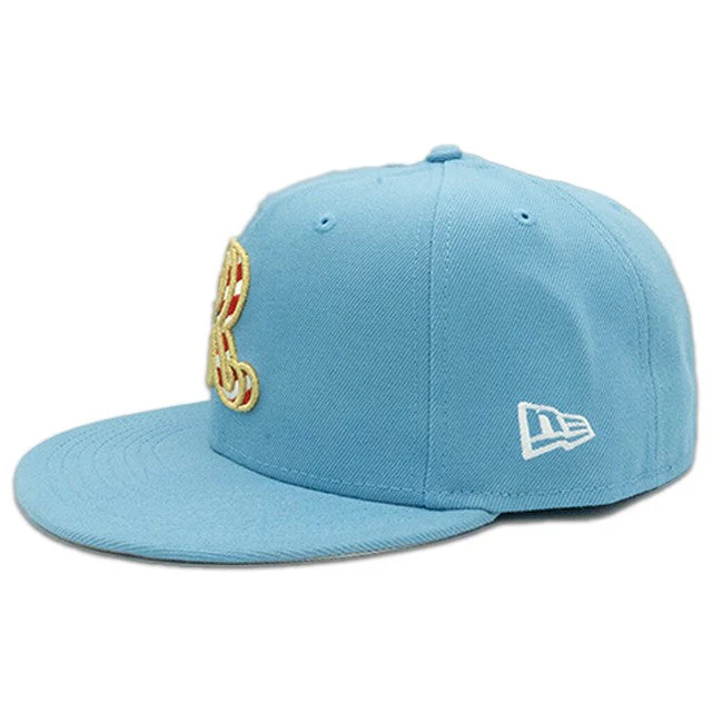 New Era Fourth of July 59FIFTY Sky Fitted Hat - Image 4