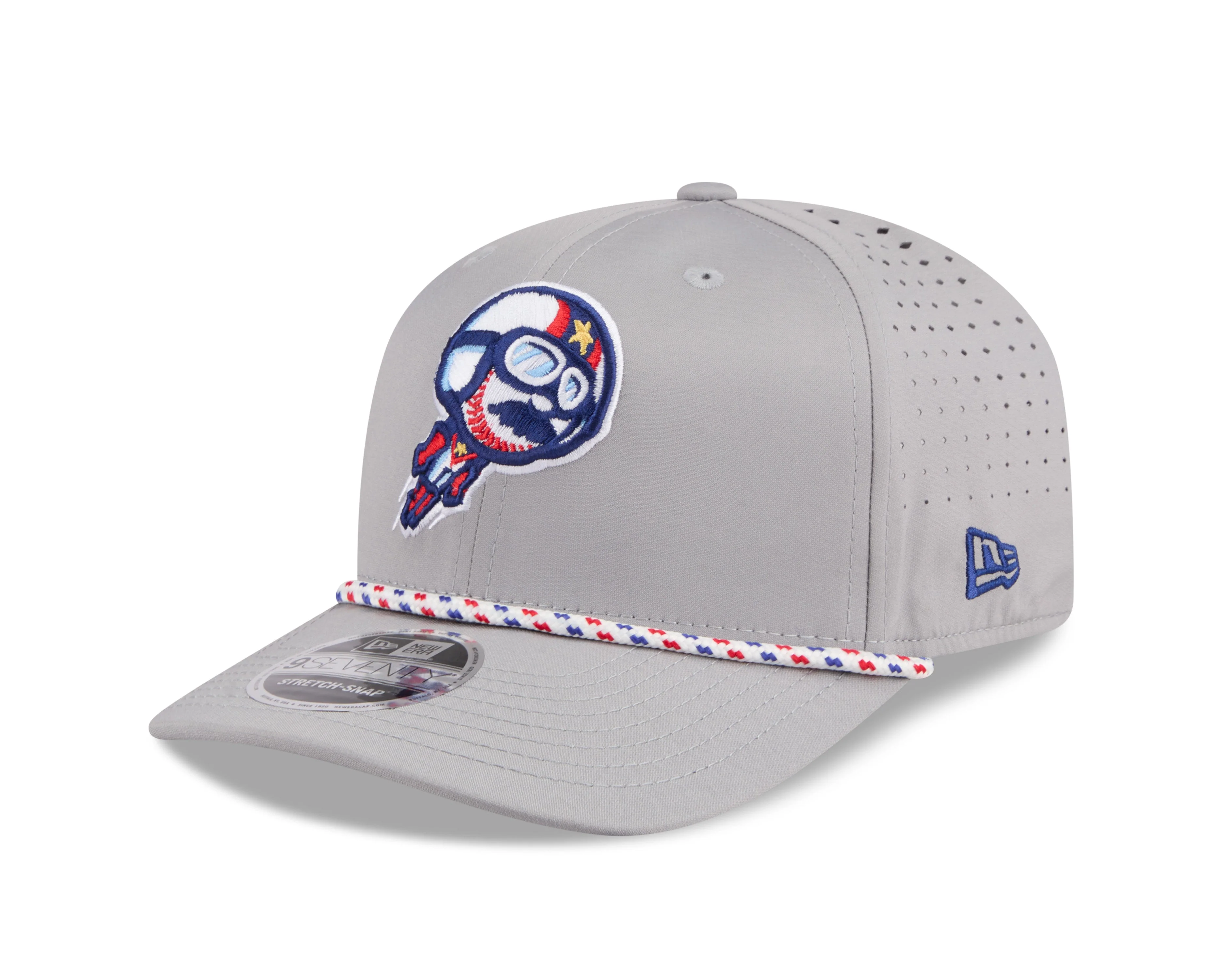 New Era Grey 9SEVENTY Snapback Rope Cap