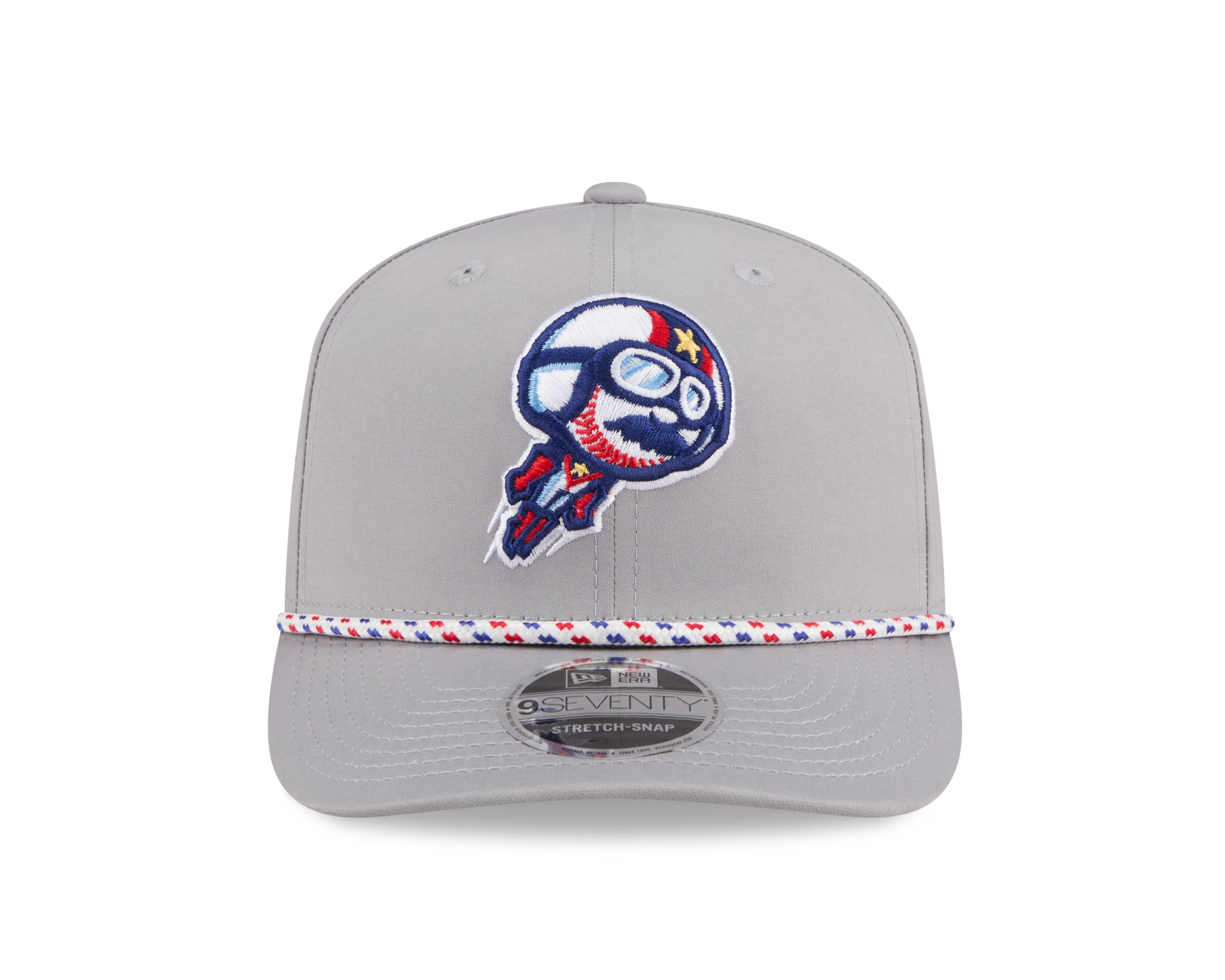New Era Grey 9SEVENTY Snapback Rope Cap - Image 7