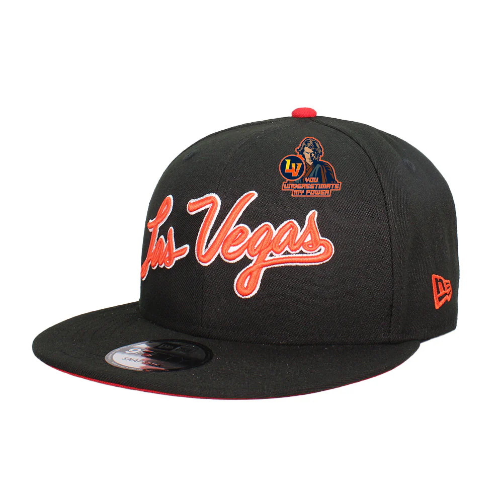 New Era Las Vegas Black/Red 9FIFTY Snapback Hat