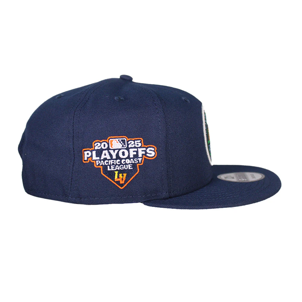 New Era Pacific Coast League Navy 2025 Playoffs Side Patch 9FIFTY Snapback Hat - Image 2