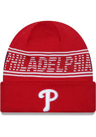 New Era Philadelphia Phillies Red Cuff Beanie