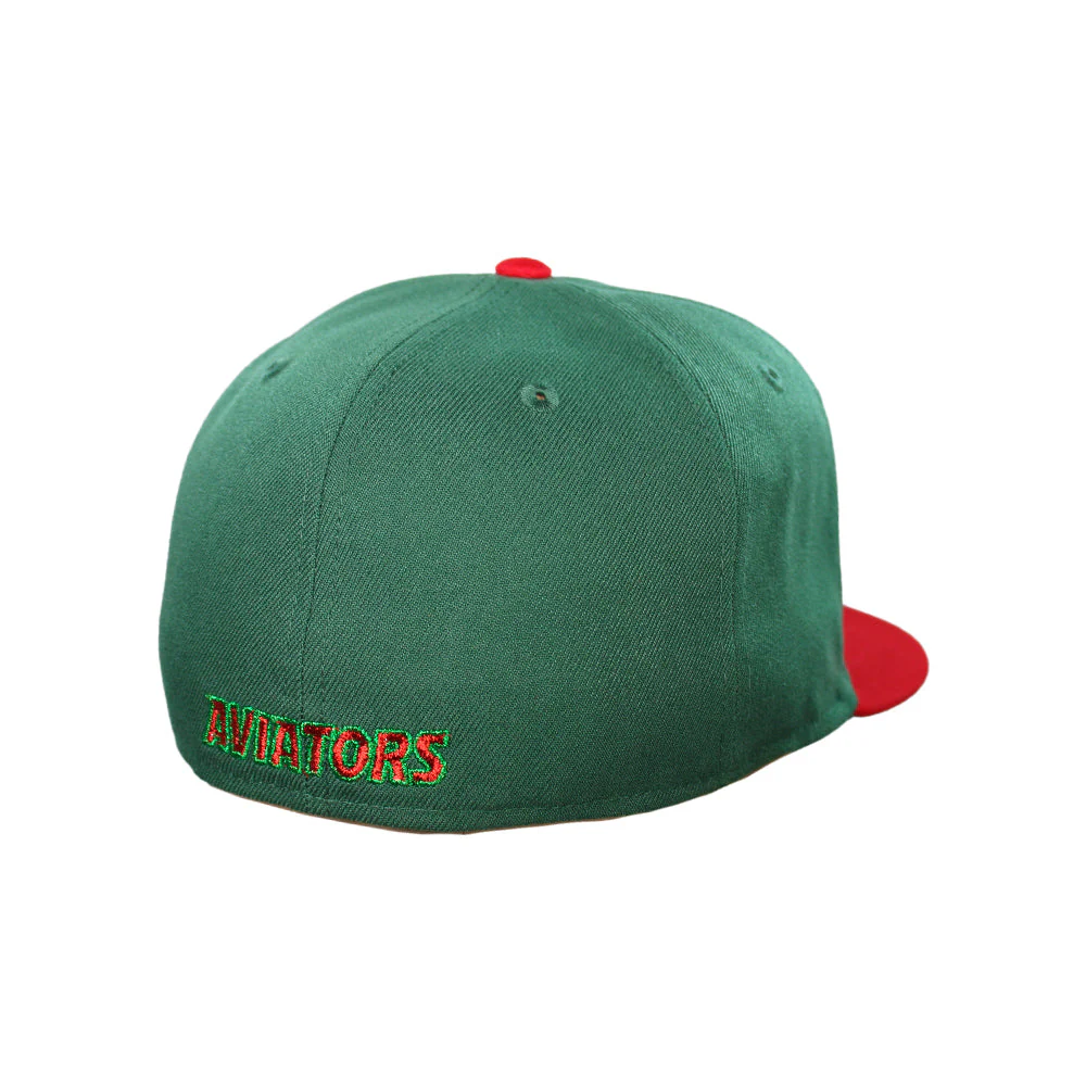 New Era Santa Spruce Green/Red 59FIFTY Fitted Hat - Image 3
