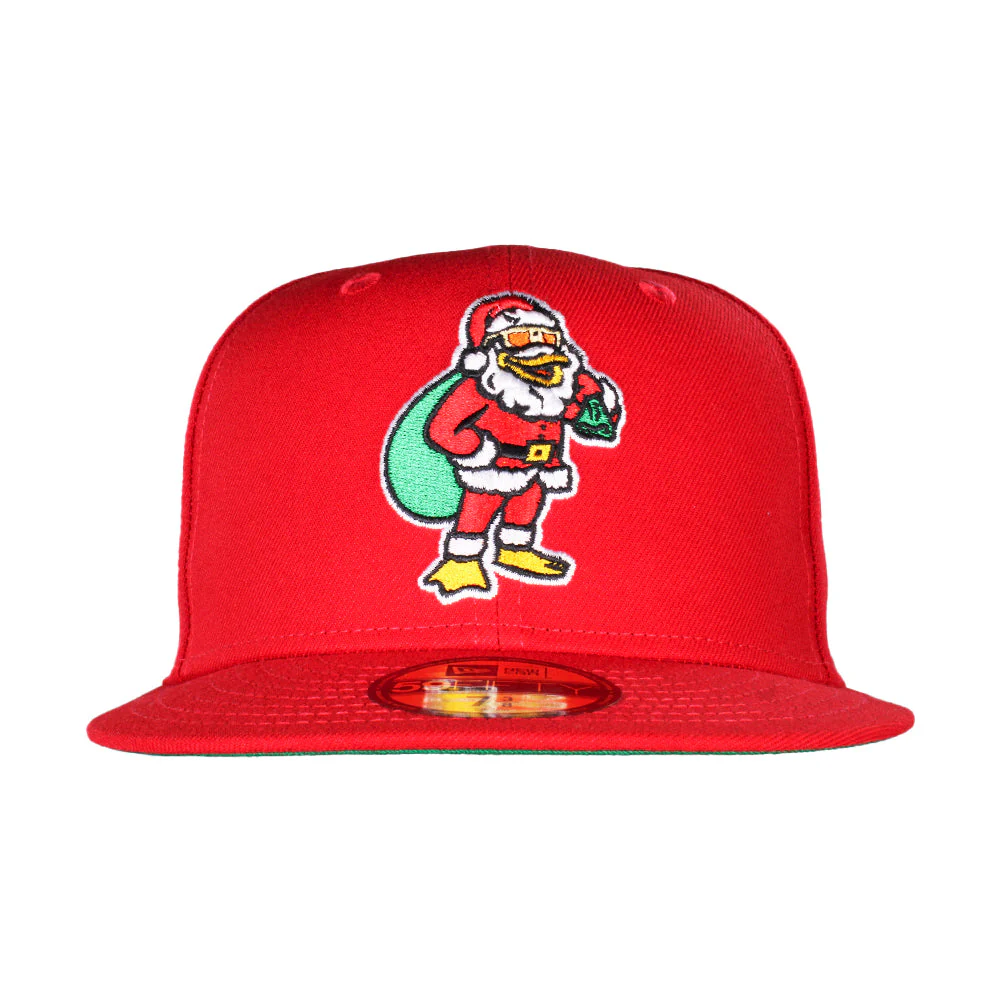 New Era Santa Spruce Red 59FIFTY Fitted Hat - Image 2