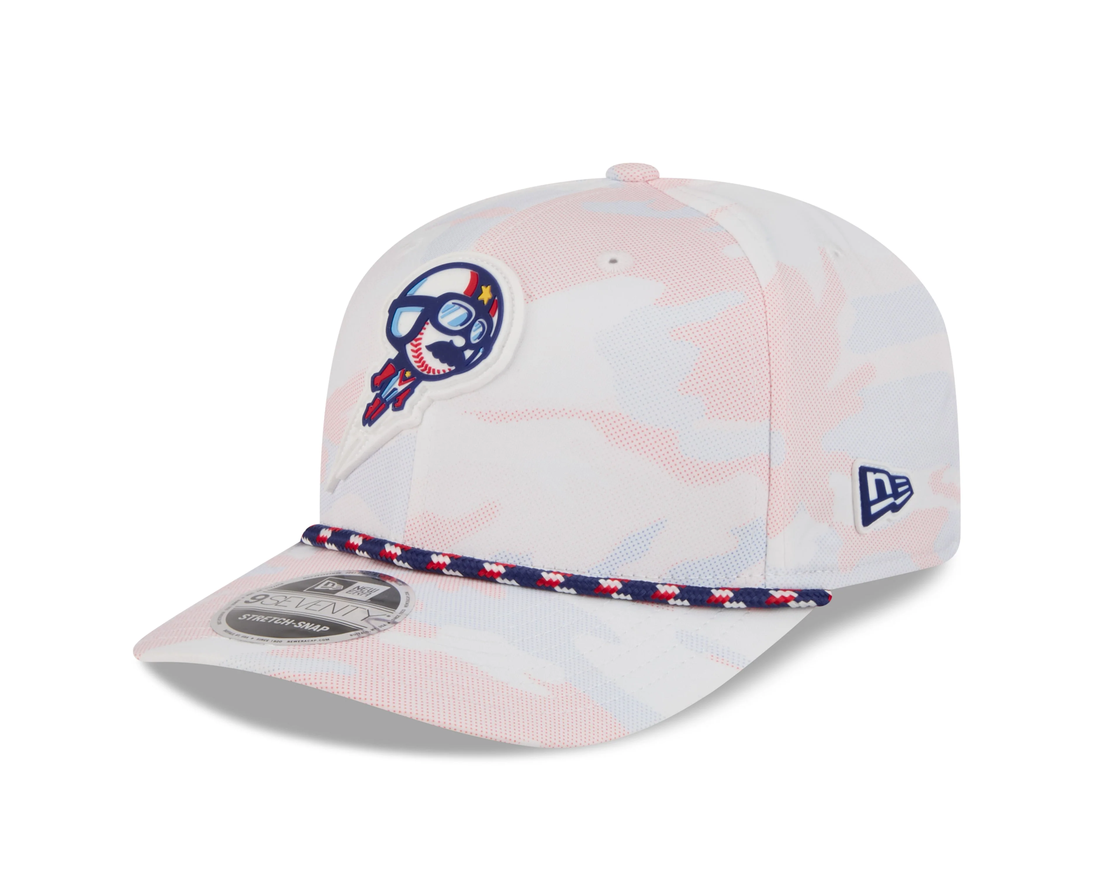 New Era White Camo 9SEVENTY Rope Snapback Cap