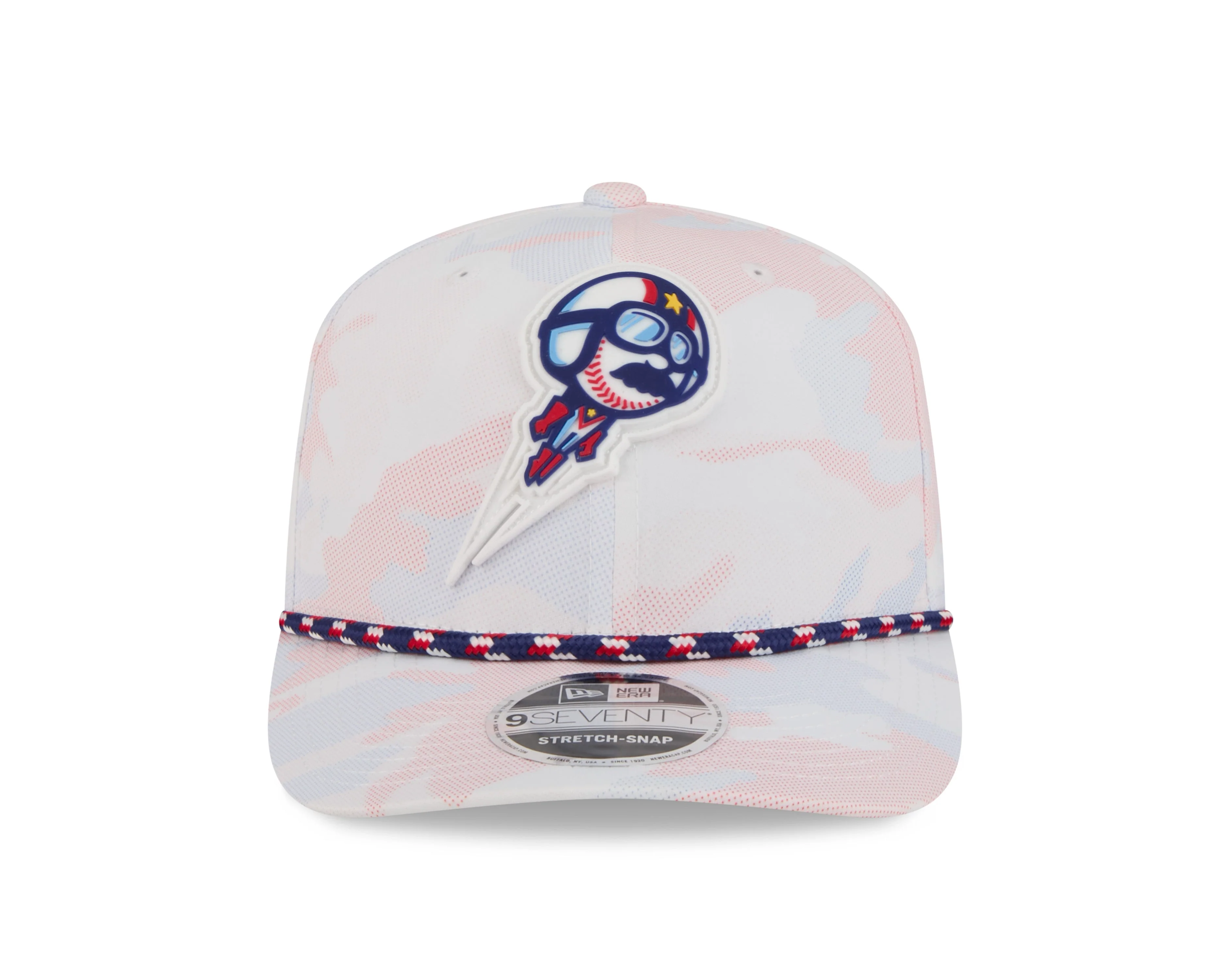New Era White Camo 9SEVENTY Rope Snapback Cap - Image 7