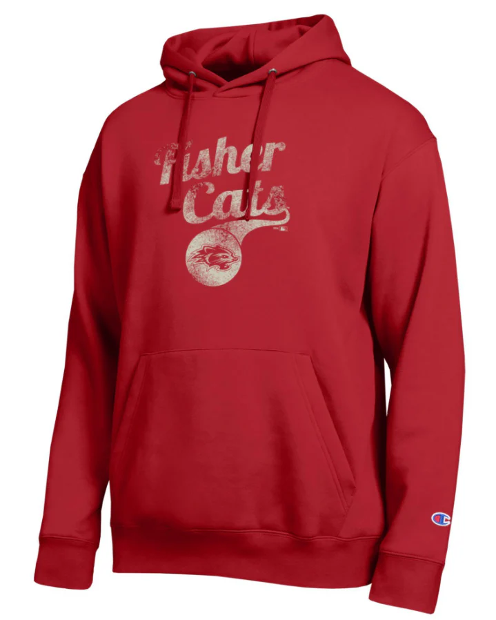 New Hampshire Fisher Cats Champion All-Star Fleece Hoodie Red