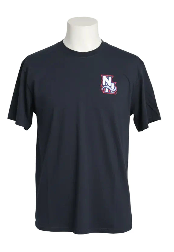 New Hampshire Fisher Cats Mens LFOD T-Shirt Black - Image 2