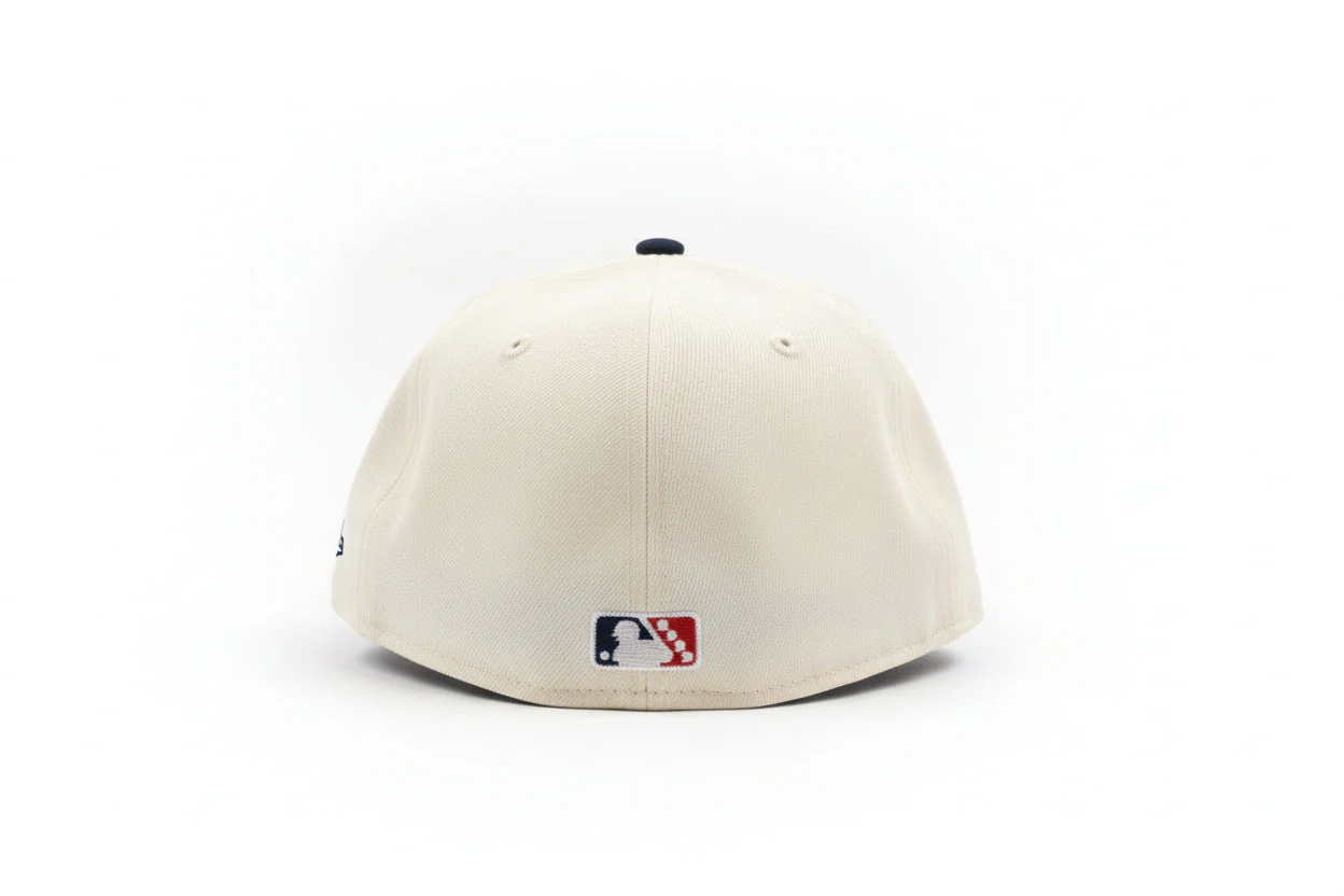 New Hampshire Fisher Cats New Era 59Fifty NH Chrome Fitted Cap - Image 2