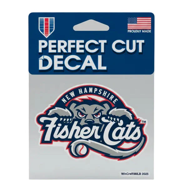 New Hampshire Fisher Cats Perfect Cut Decal