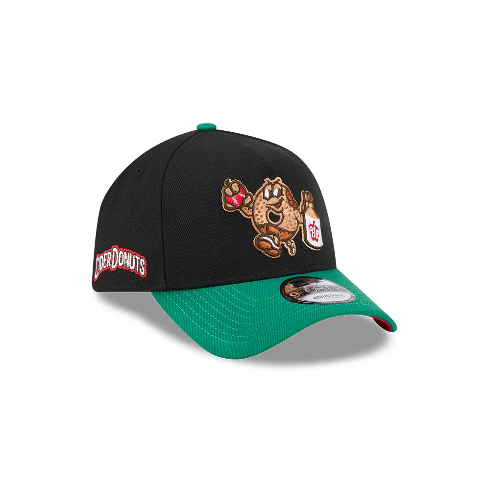 *NEW* HVR New Era Cider Donuts Fast Food 940AF Snapback | BLK - Image 2