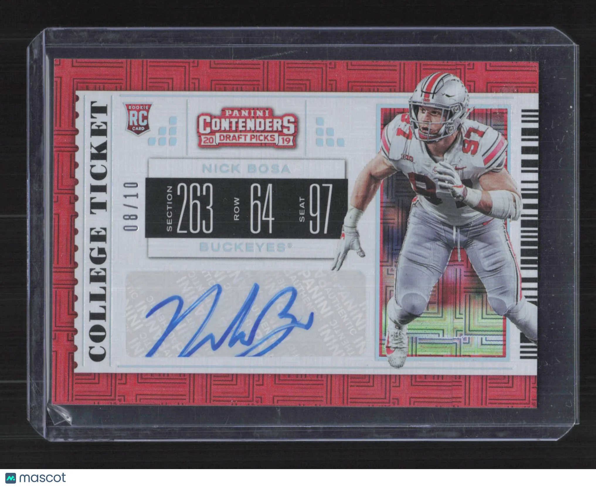 Nick Bosa 2019 Panini Contenders Draft Picks #150