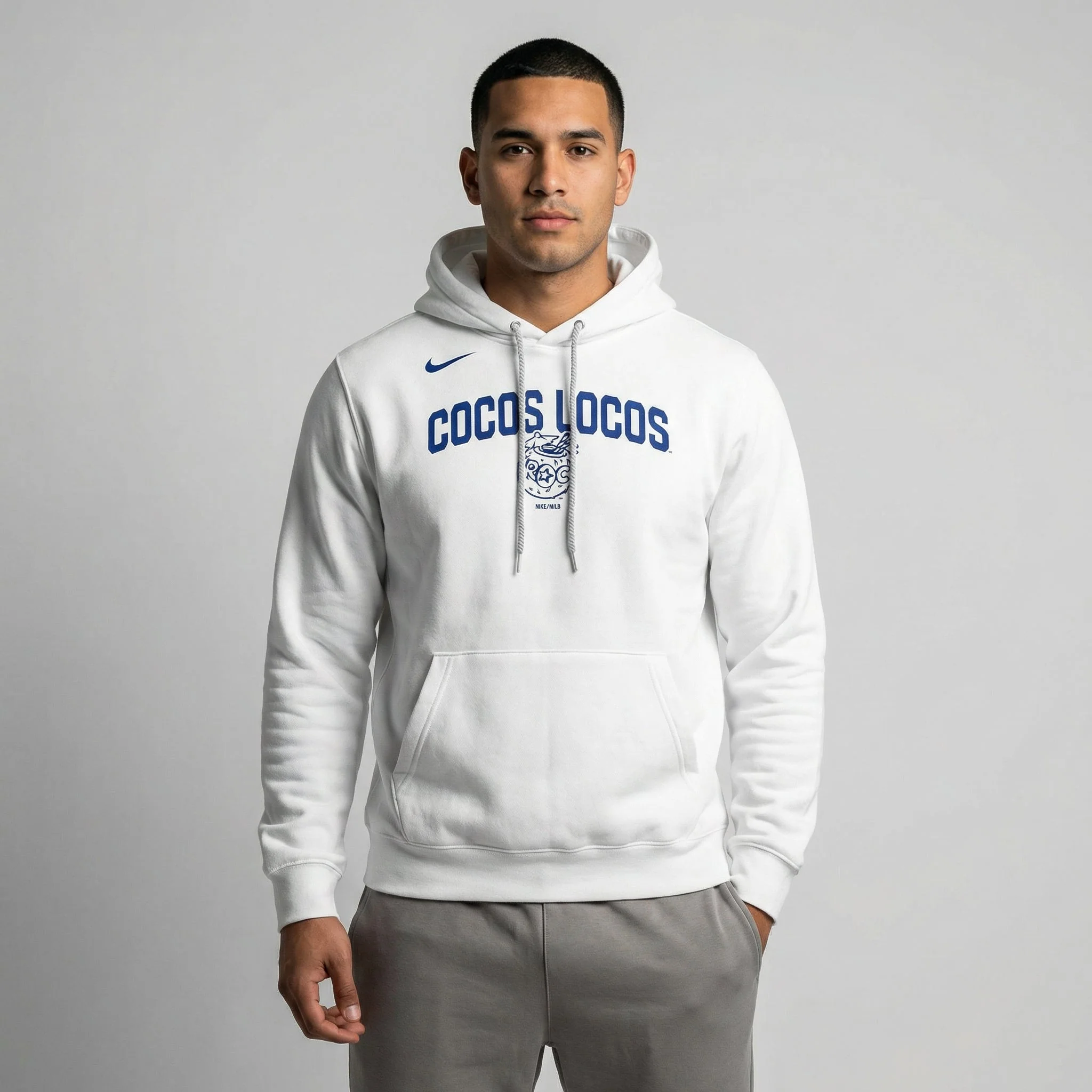 Nike Cocos Locos White Hoodie - Image 2