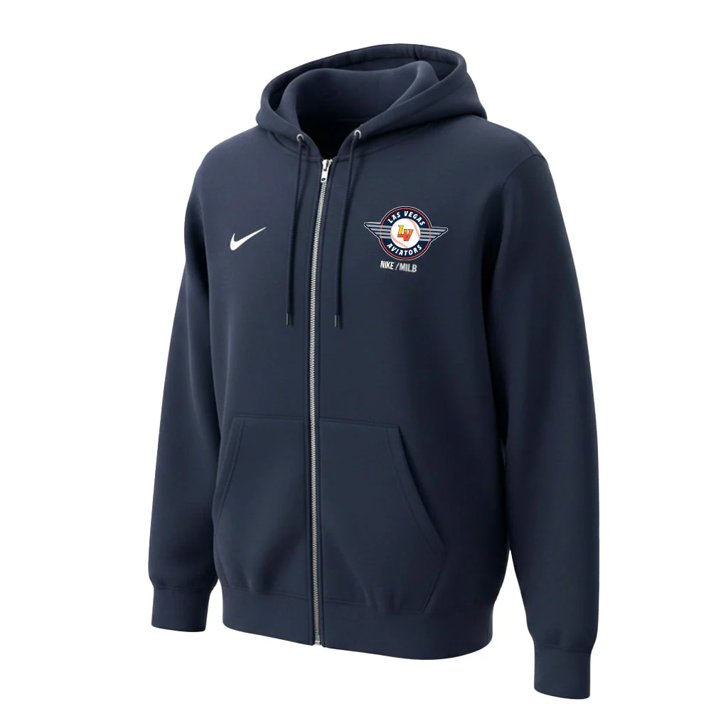 Nike Las Vegas Aviators Navy Full-Zip Hoodie