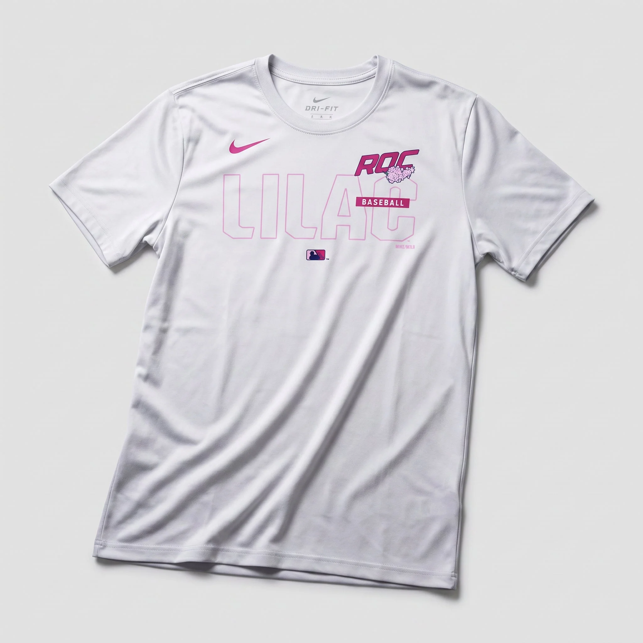 Nike Lilac White Dri-Fit Tee