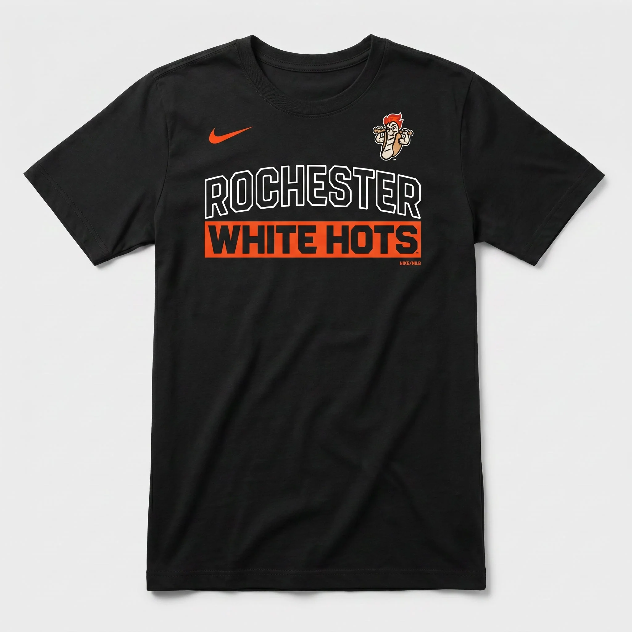 Nike White Hots Black Dri Fit Tee