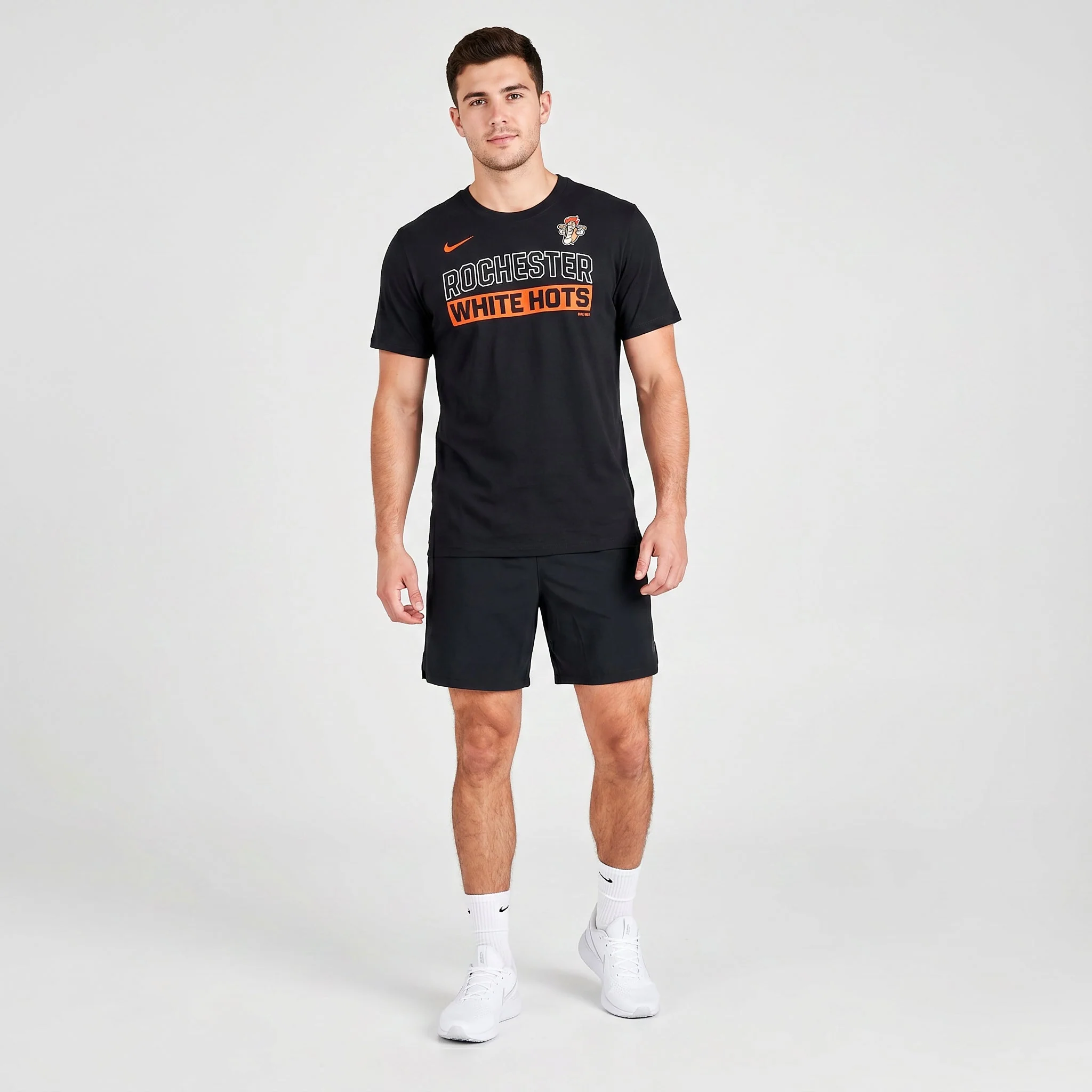Nike White Hots Black Dri Fit Tee - Image 3