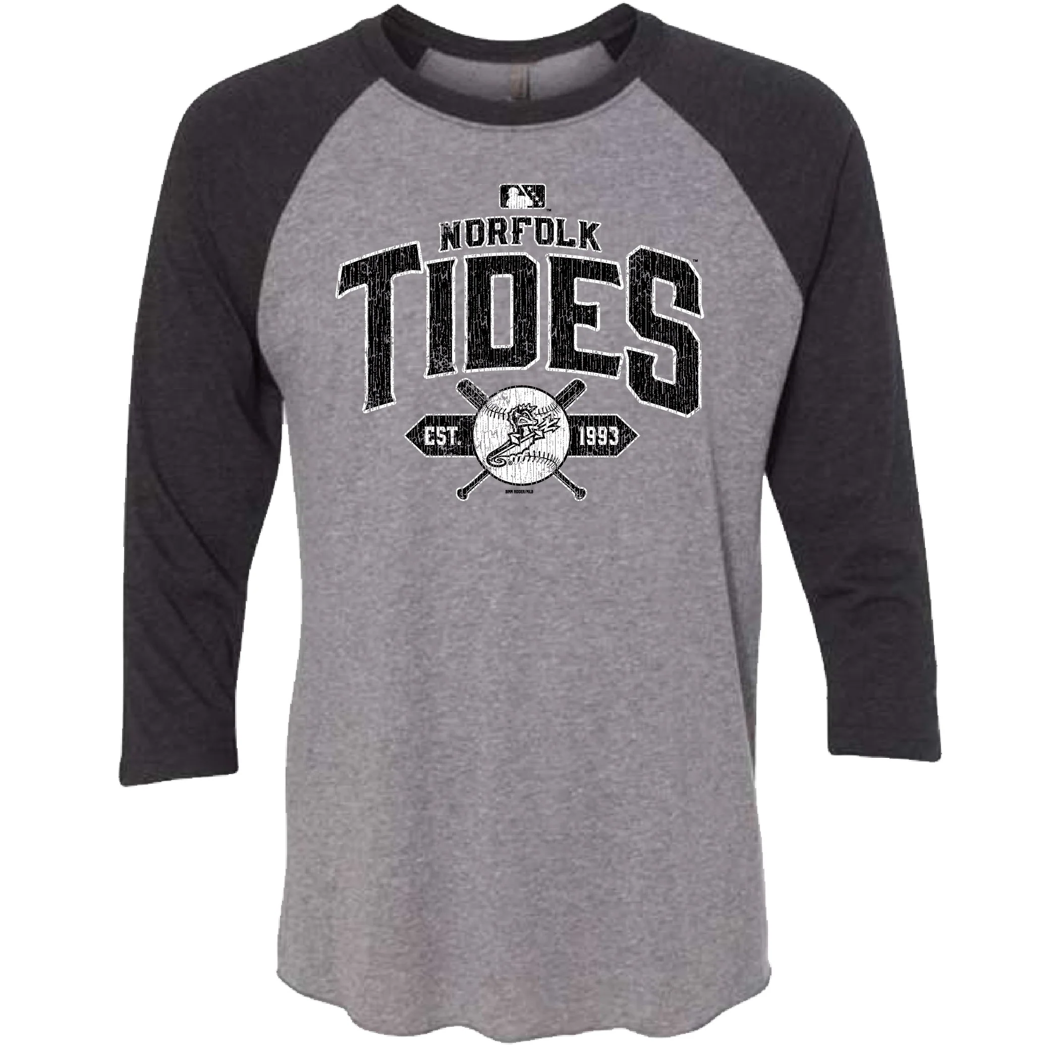 Norfolk Tides 3/4 T-Shirt