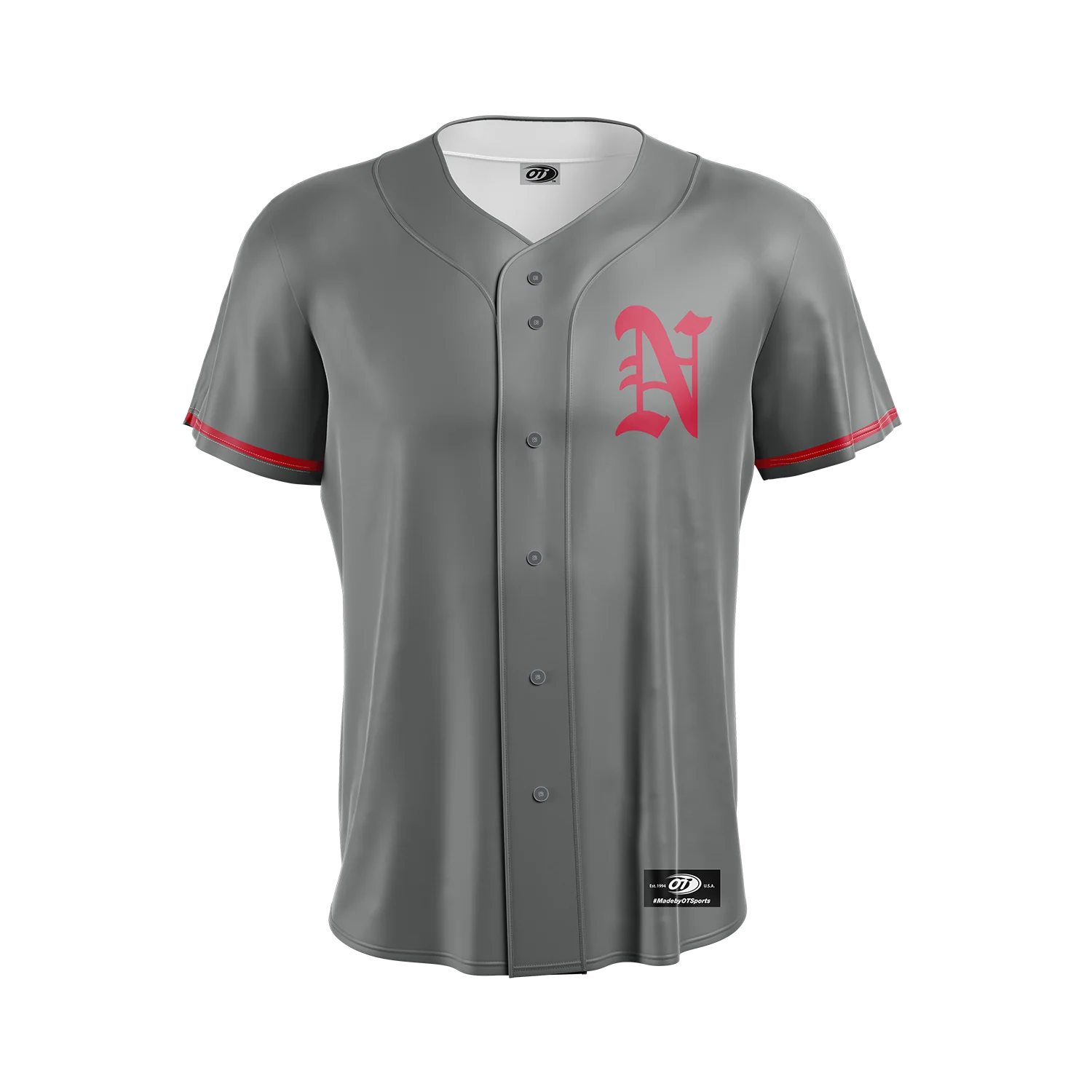 Norfolk Tides Norfolk Red Stockings Replica Adult Jersey