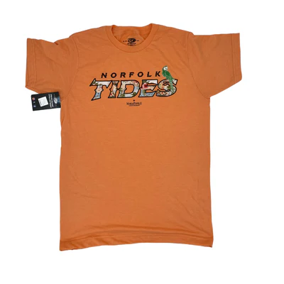 Norfolk Tides Orange Margaritaville T-Shirt