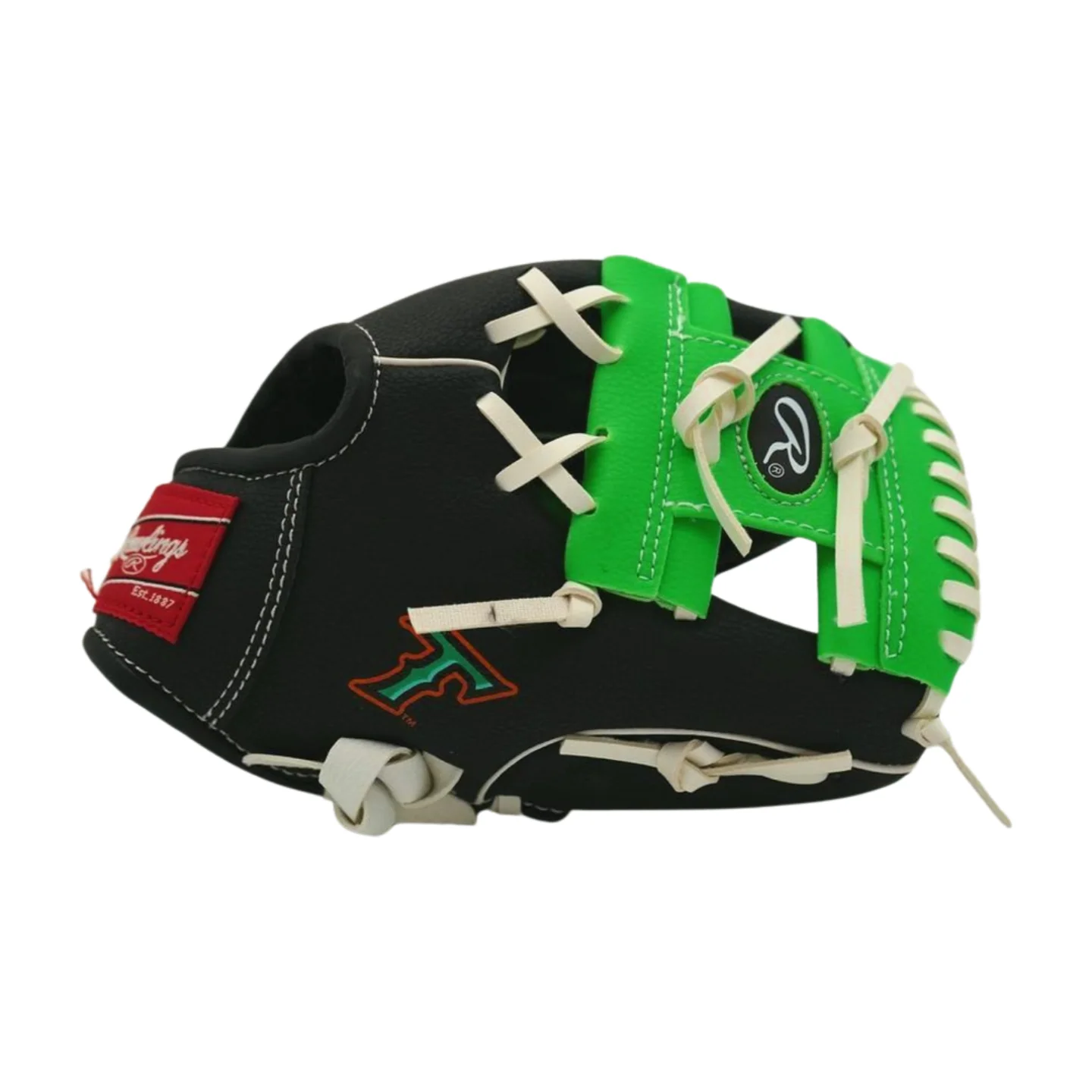 Norfolk Tides Rawlings 10 Inch Baseball Glove - Image 2
